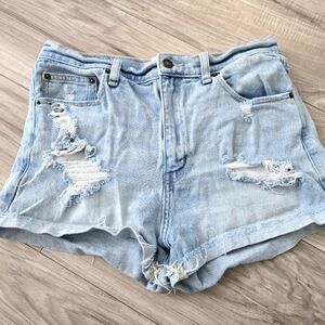 Abercrombie  High Ride Jean Shorts-Size 28